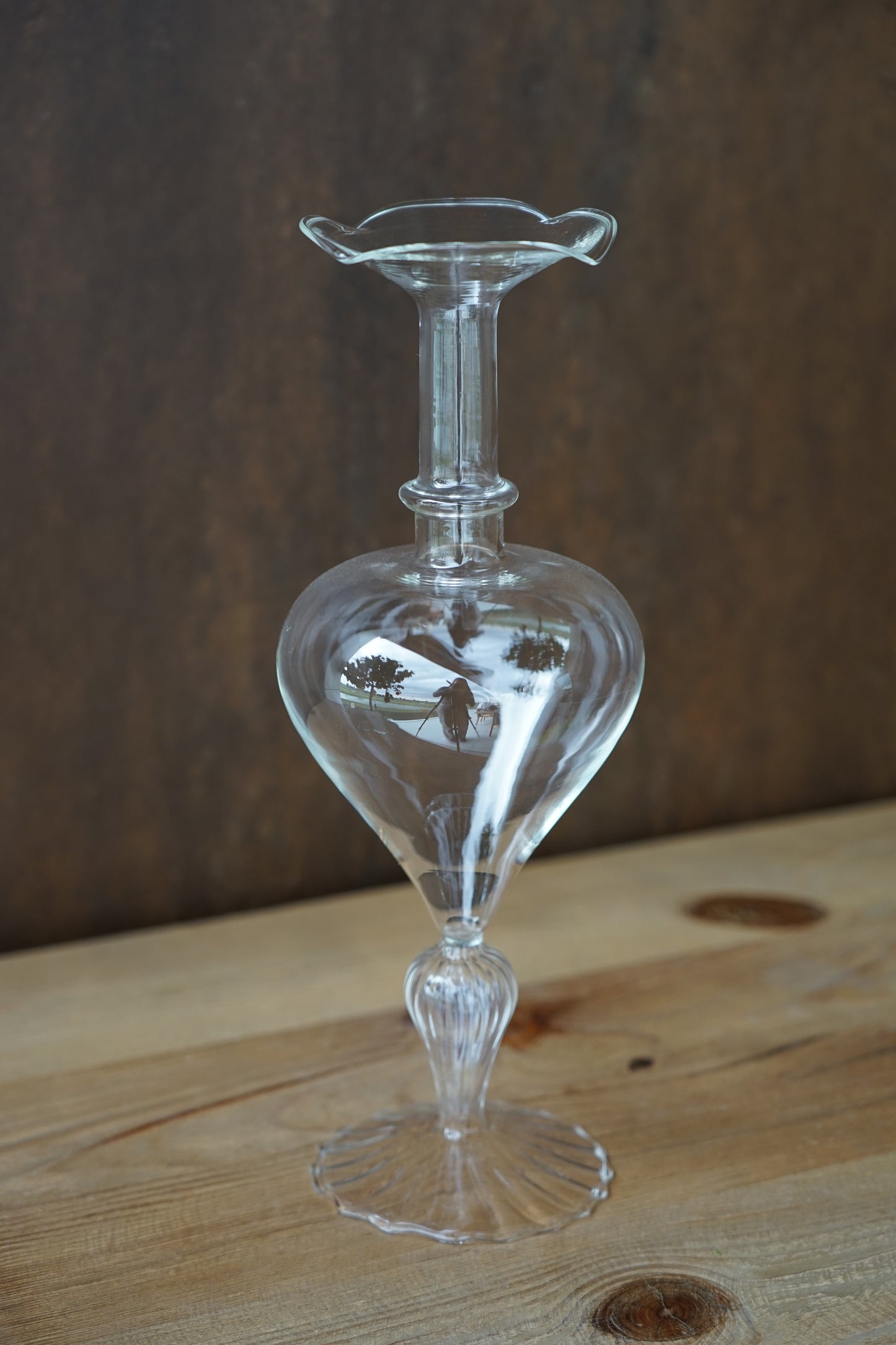 Violetero Cristal