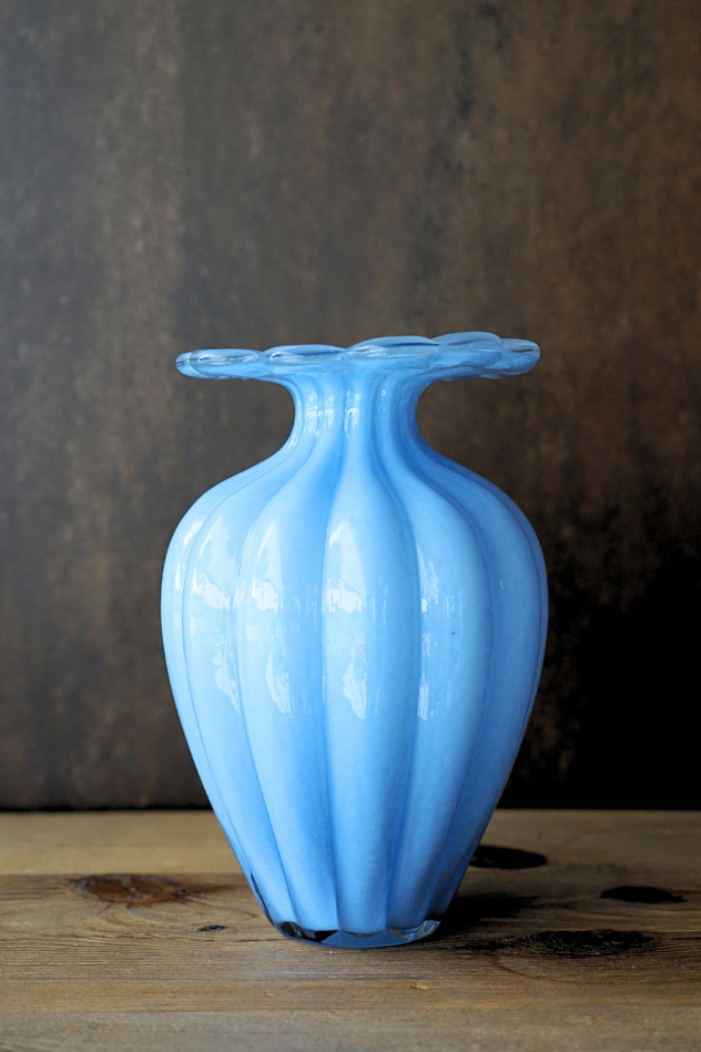 Jarrón Blossom Azul