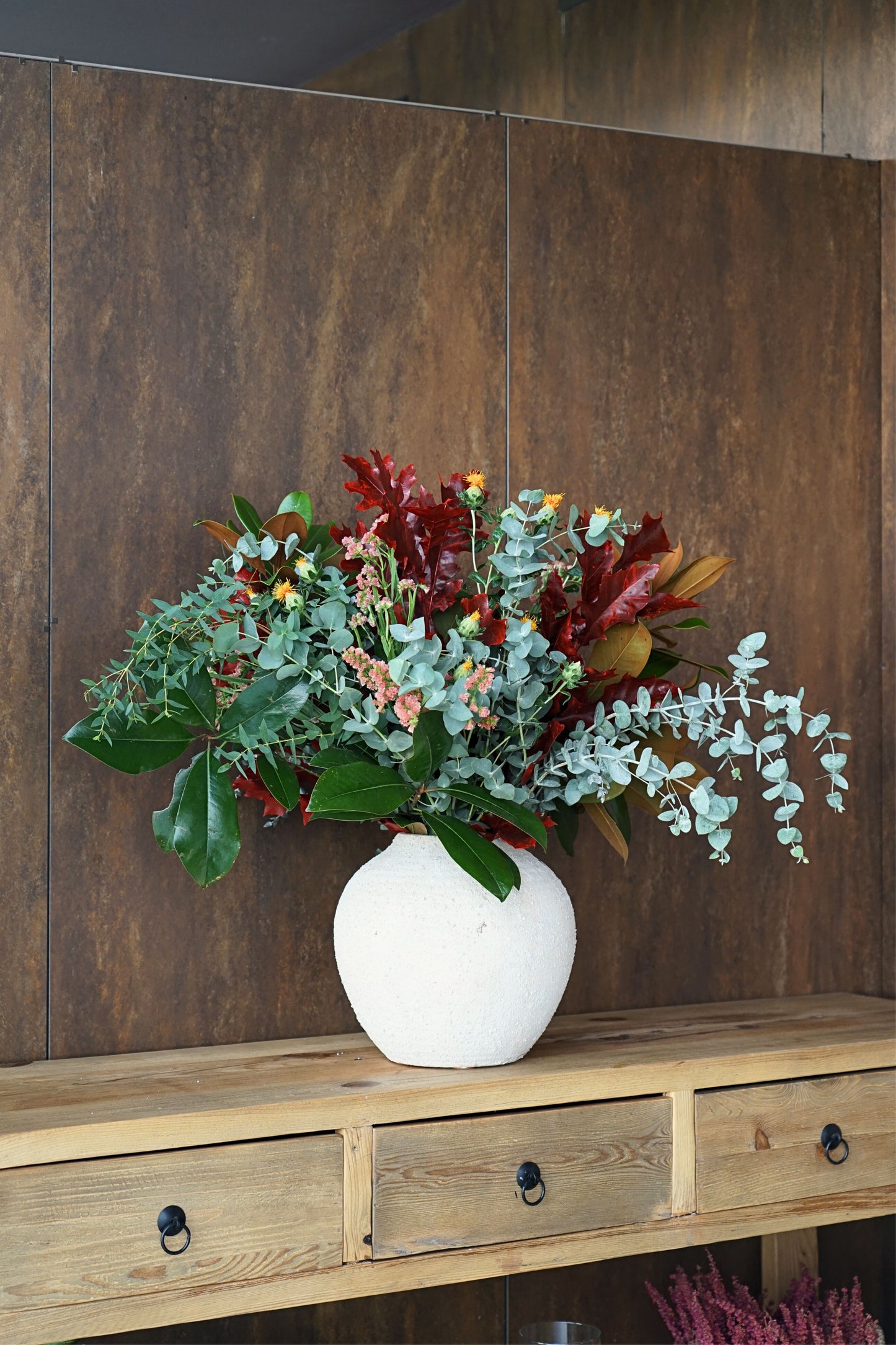 Ramo verdes de otoño