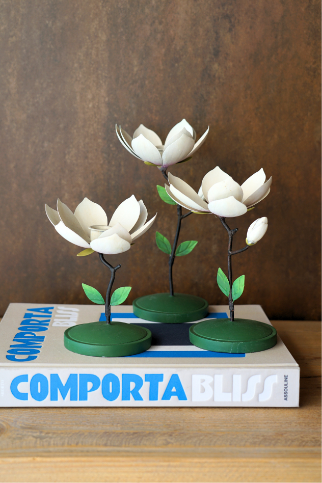 Candelabros Magnolias