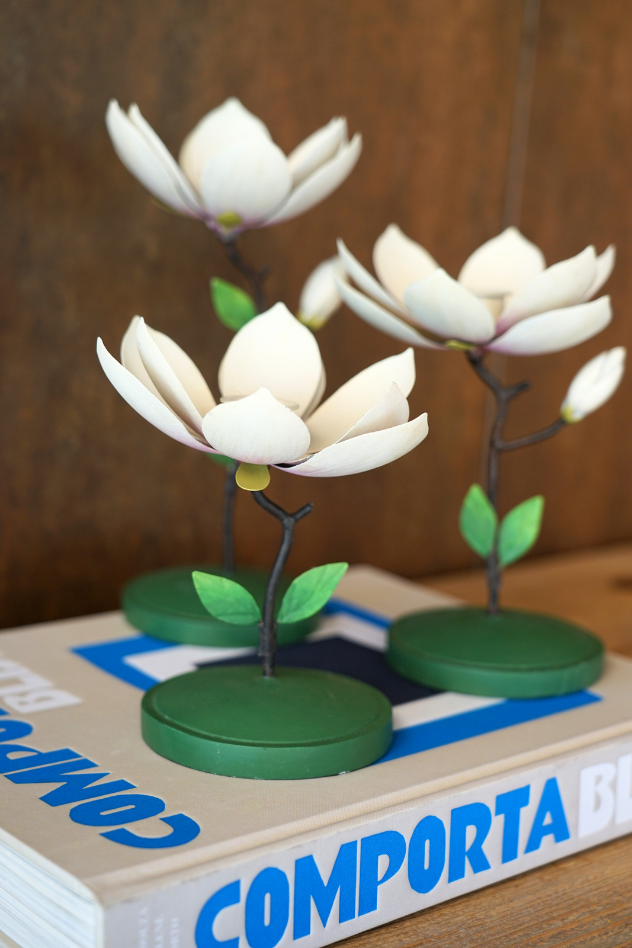 Candelabros Magnolias