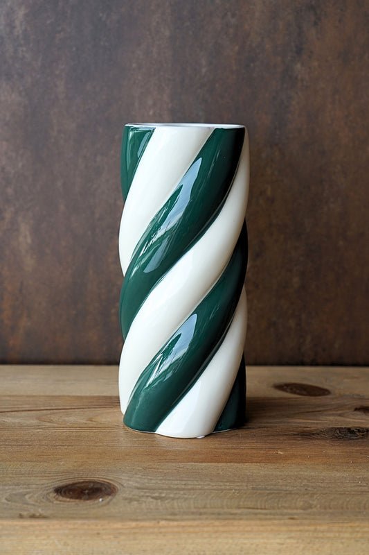 Jarrón Camila verde