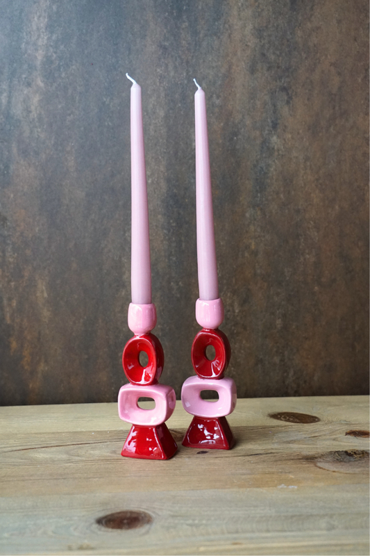 Candelabro Faustino Rojo